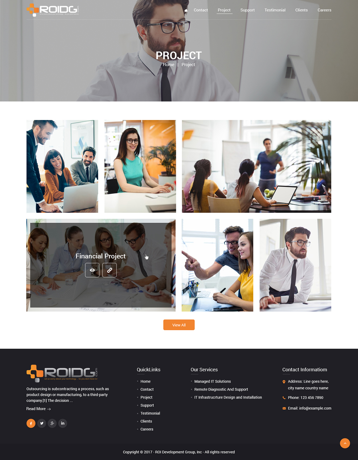 Web Design by zxsolutions for ROI Development Group, Inc. | Design #13903546