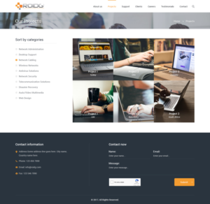 Web Design by nzdesigners for ROI Development Group, Inc. | Design #13903425