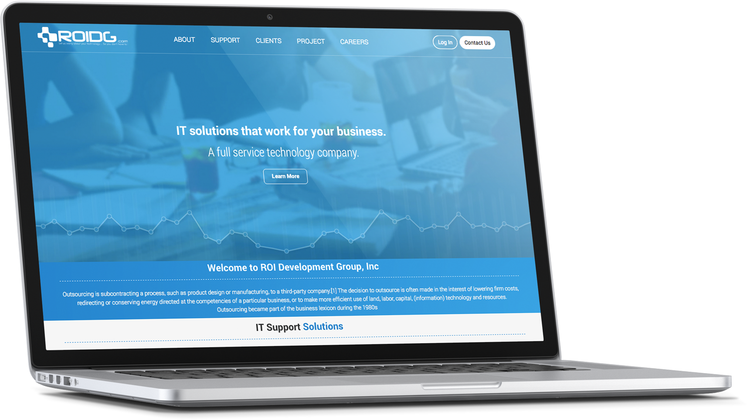 Diseño Web por cCopilot para ROI Development Group, Inc. | Diseño #13882432