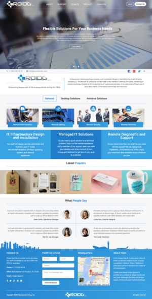 Web Design by cCopilot for ROI Development Group, Inc. | Design: #13882436