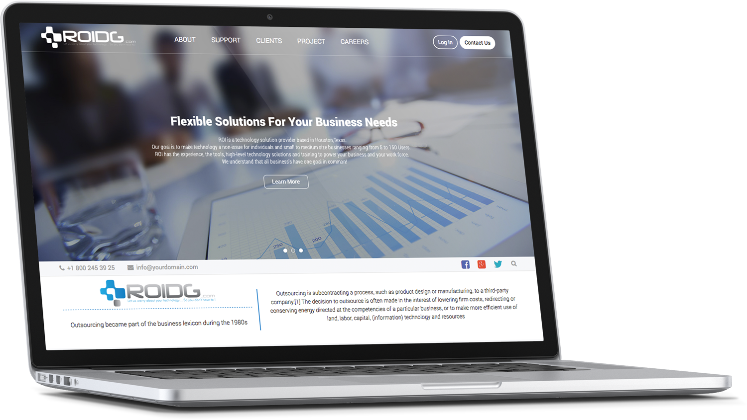 Diseño Web por cCopilot para ROI Development Group, Inc. | Diseño #13882437