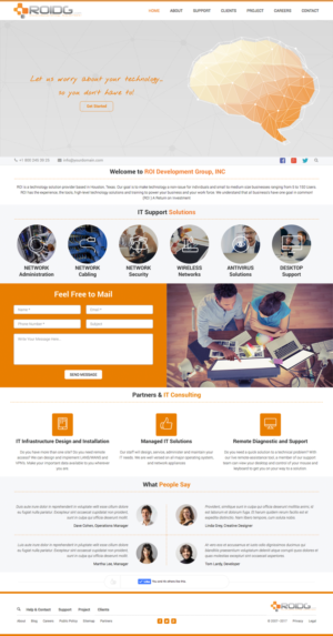Web Design by cCopilot for ROI Development Group, Inc. | Design: #13929876