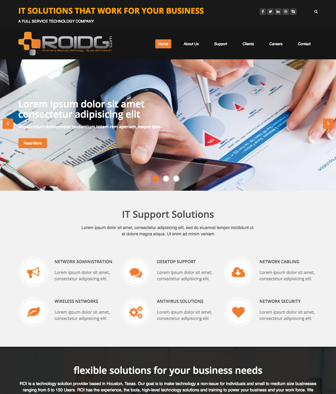 Web Design by abhishukla1987 for ROI Development Group, Inc. | Design #13943313