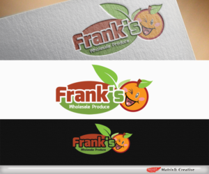 Logo Design by Matrix5 Creative for Frank's wholesale produce | Design: #14062697