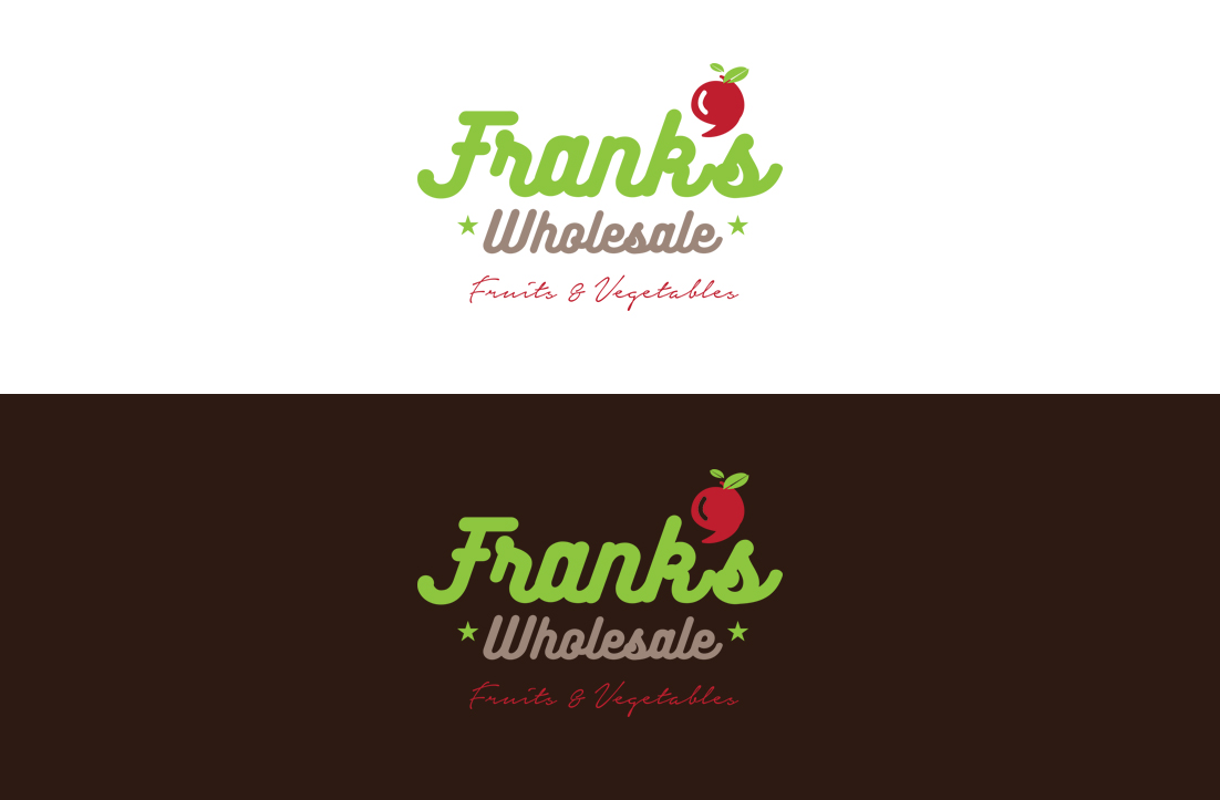 Logo Design by GLDesigns for Frank's wholesale produce | Design #13895116