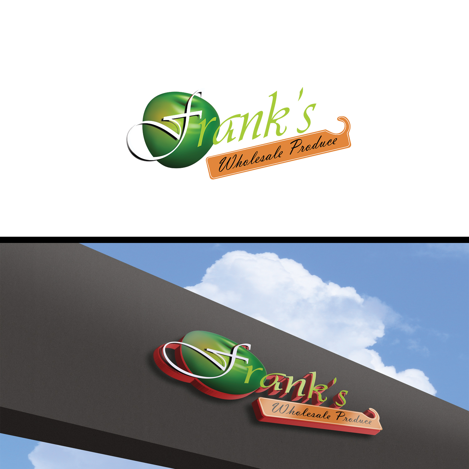 Logo Design by Sambstories for Frank's wholesale produce | Design #14072096