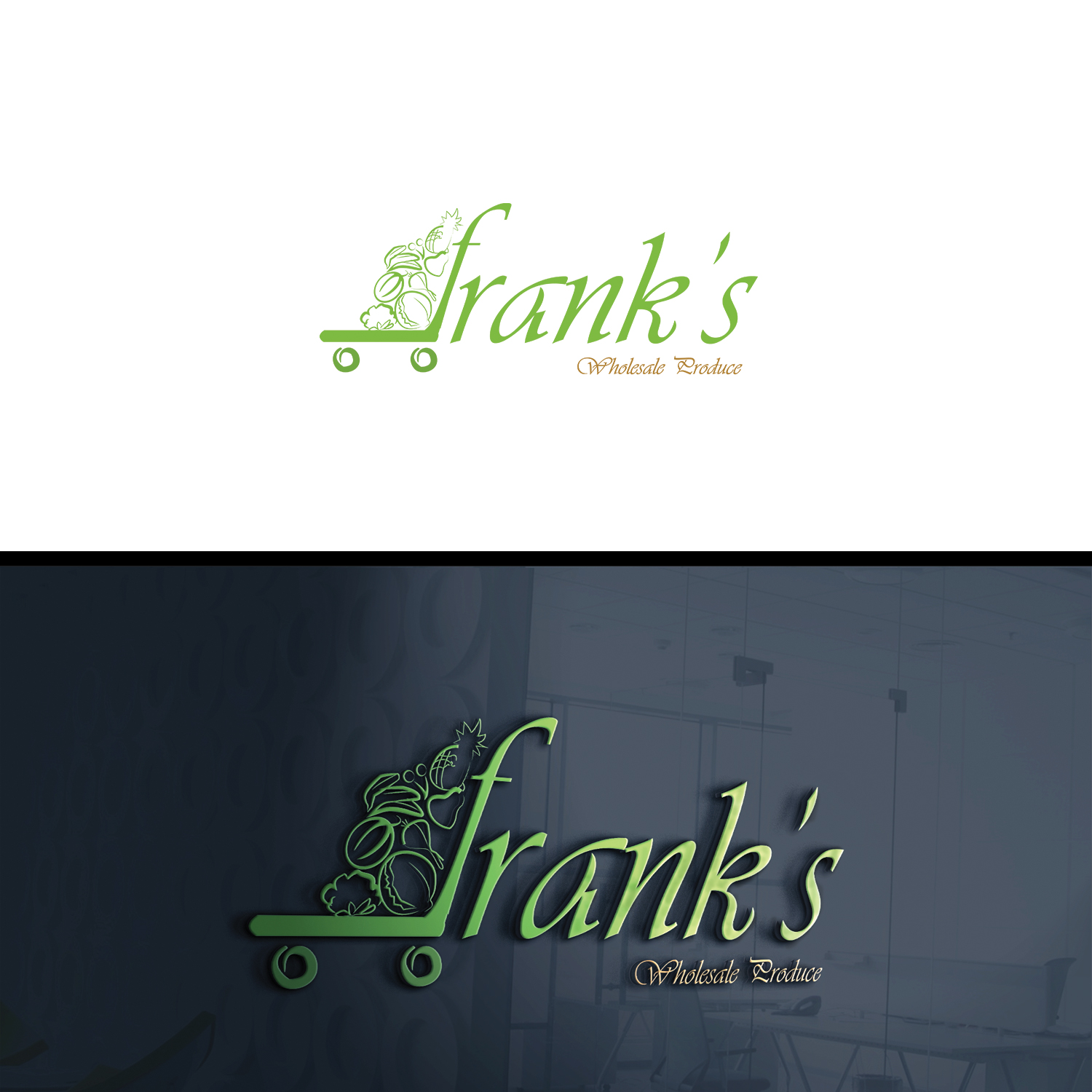 Logo Design by Sambstories for Frank's wholesale produce | Design #14073152