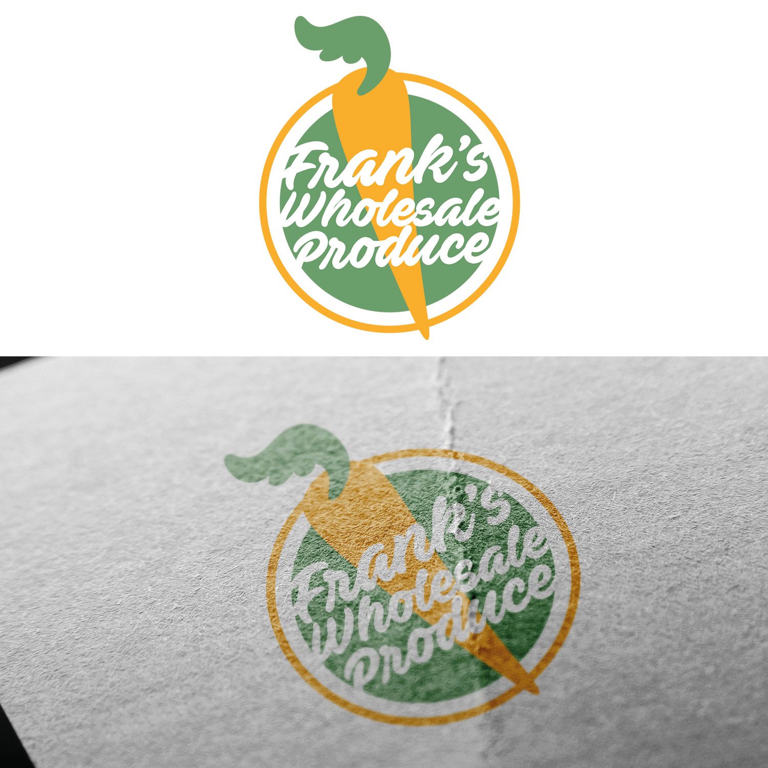 Logo Design by tinascherrer for Frank's wholesale produce | Design #13909597