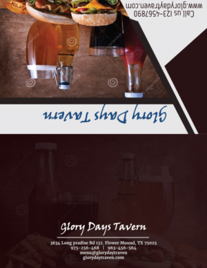 Menu Design by Impressive Sol