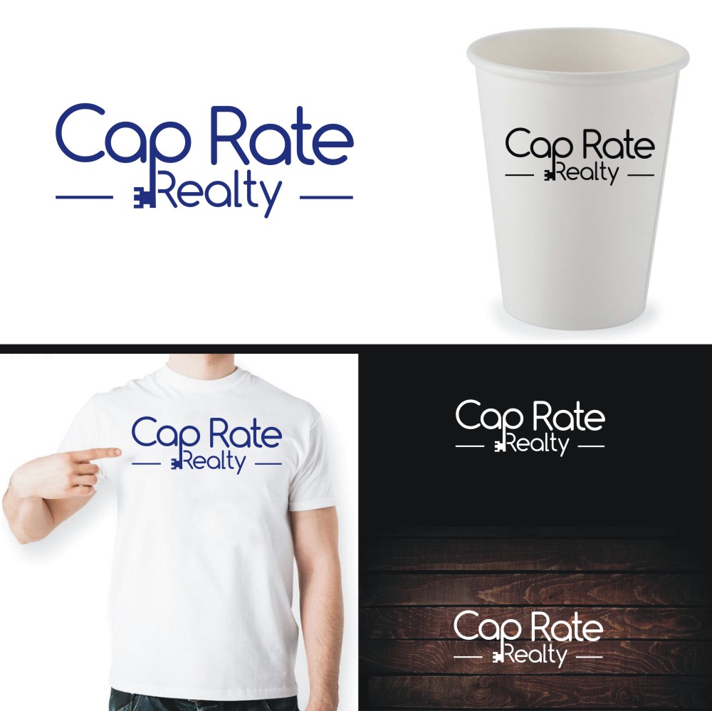 Logo Design by webeezine for CAP RATE REALTY | Design #13876338