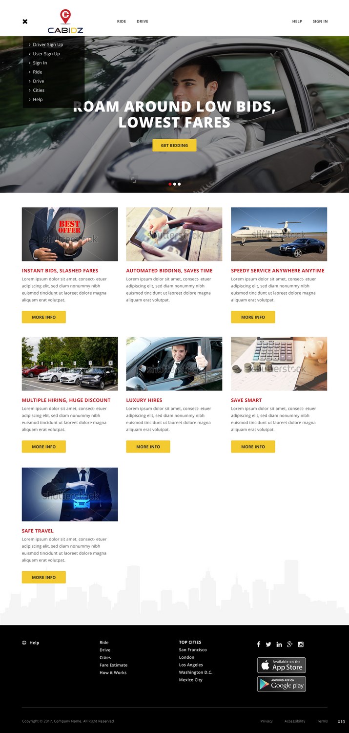 Web Design by pb for this project | Design #13895661