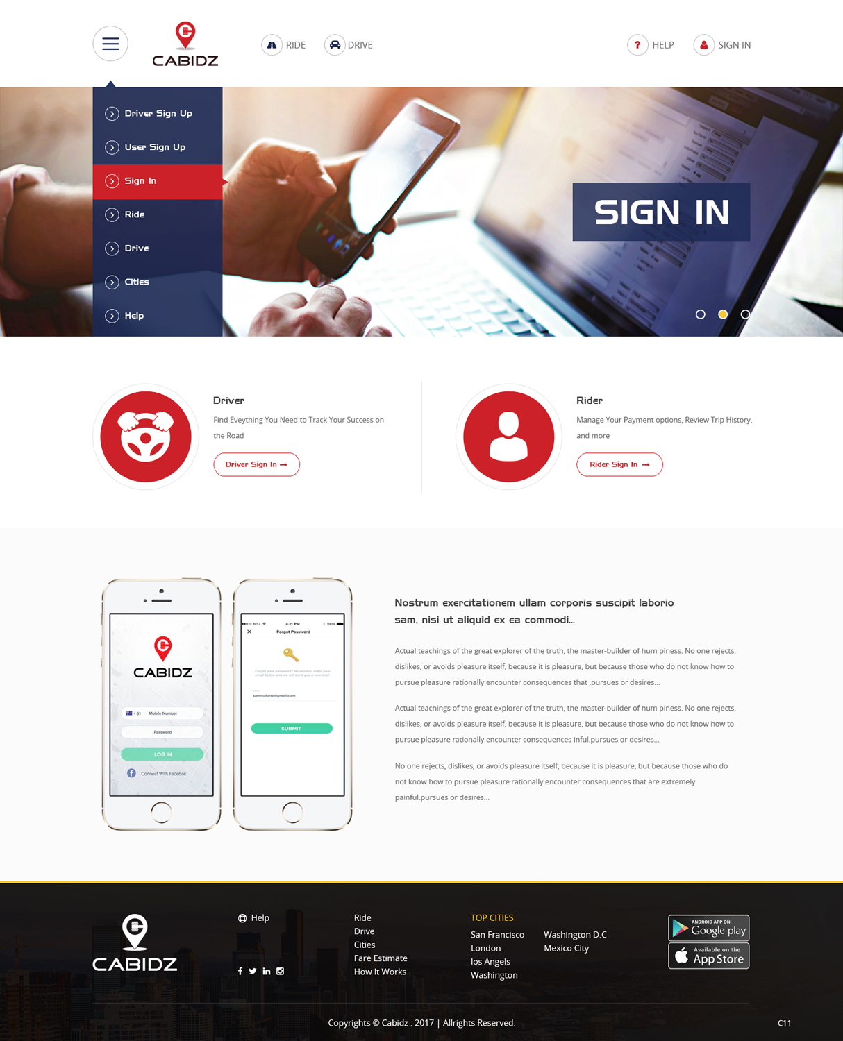 Web Design by pb for this project | Design #14072000