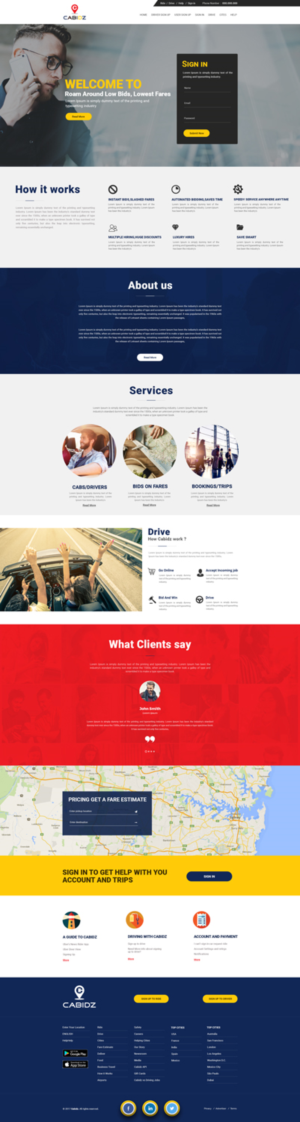 Web Design by Black Stallions Impressive Solutions for this project | Design #13893315