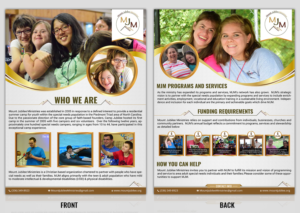 Donation Case Statement flyer for Christian ministry | Flyer-Design von SAI DESIGNS
