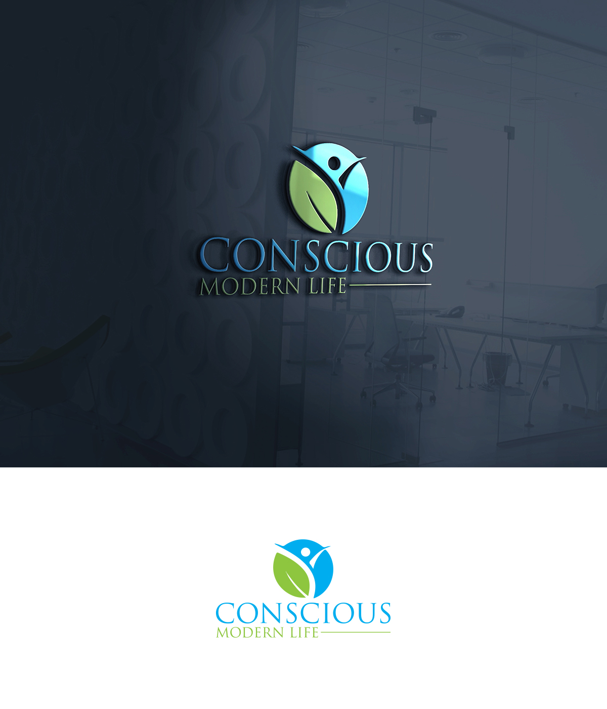 Logo Design by supercreative for One Fit Place | Design #13877959