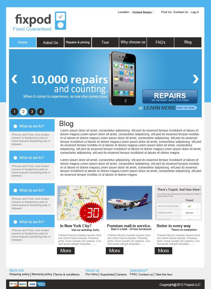 Diseño Web por Parul para este proyecto | Diseño #587991