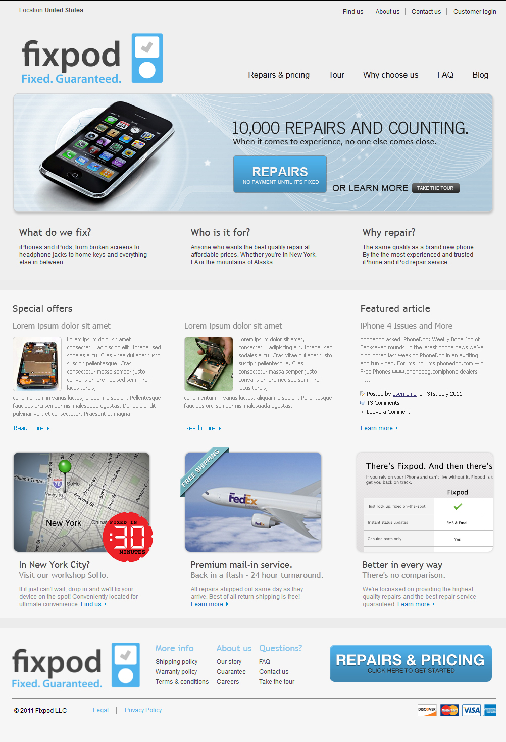 Web Design by James for this project | Design #548877