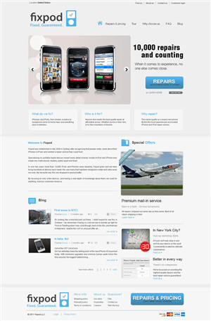 Web Design by AriefK for this project | Design: #551111