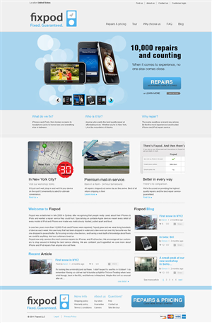 Web Design by AriefK for this project | Design: #551134