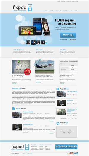 Web Design by AriefK for this project | Design: #551145