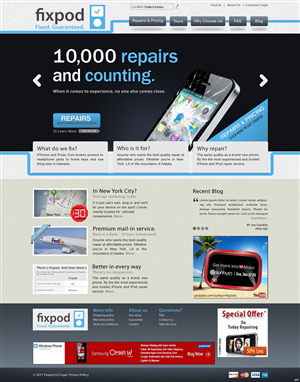 Web Design by pb for this project | Design: #548726