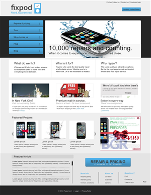 Web Design par pb pour ce projet | Design : #550195