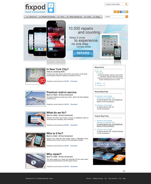 Web Design par pb pour ce projet | Design : #550197