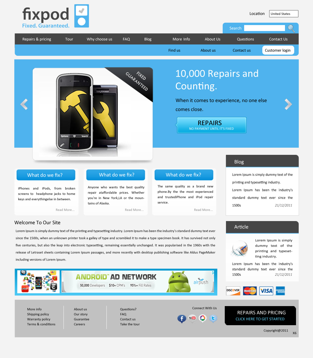 Web Design par pb pour ce projet | Design #550199