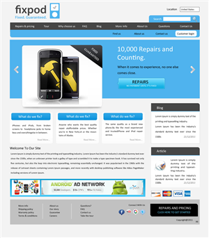 Web Design par pb pour ce projet | Design : #550199