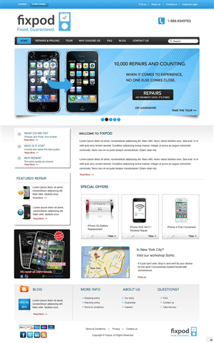 Web Design by pb for this project | Design: #550200