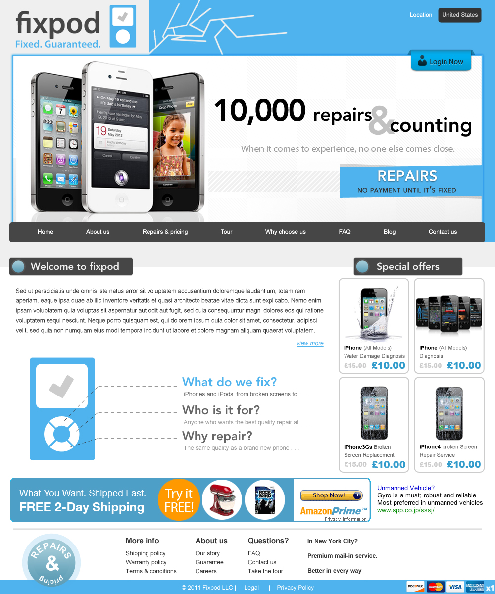 Web Design by pb for this project | Design #550201