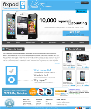 Web Design by pb for this project | Design: #550201