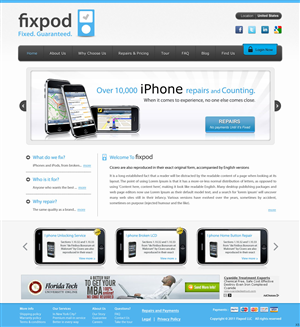 Web Design by pb for this project | Design: #550213