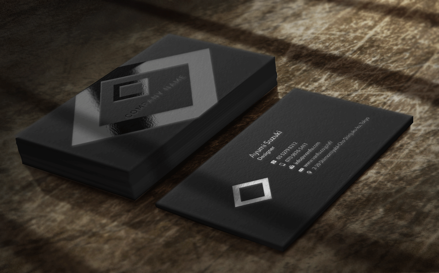 Business Card Design by Riz' for Vanfu Inc. | Design #13873366