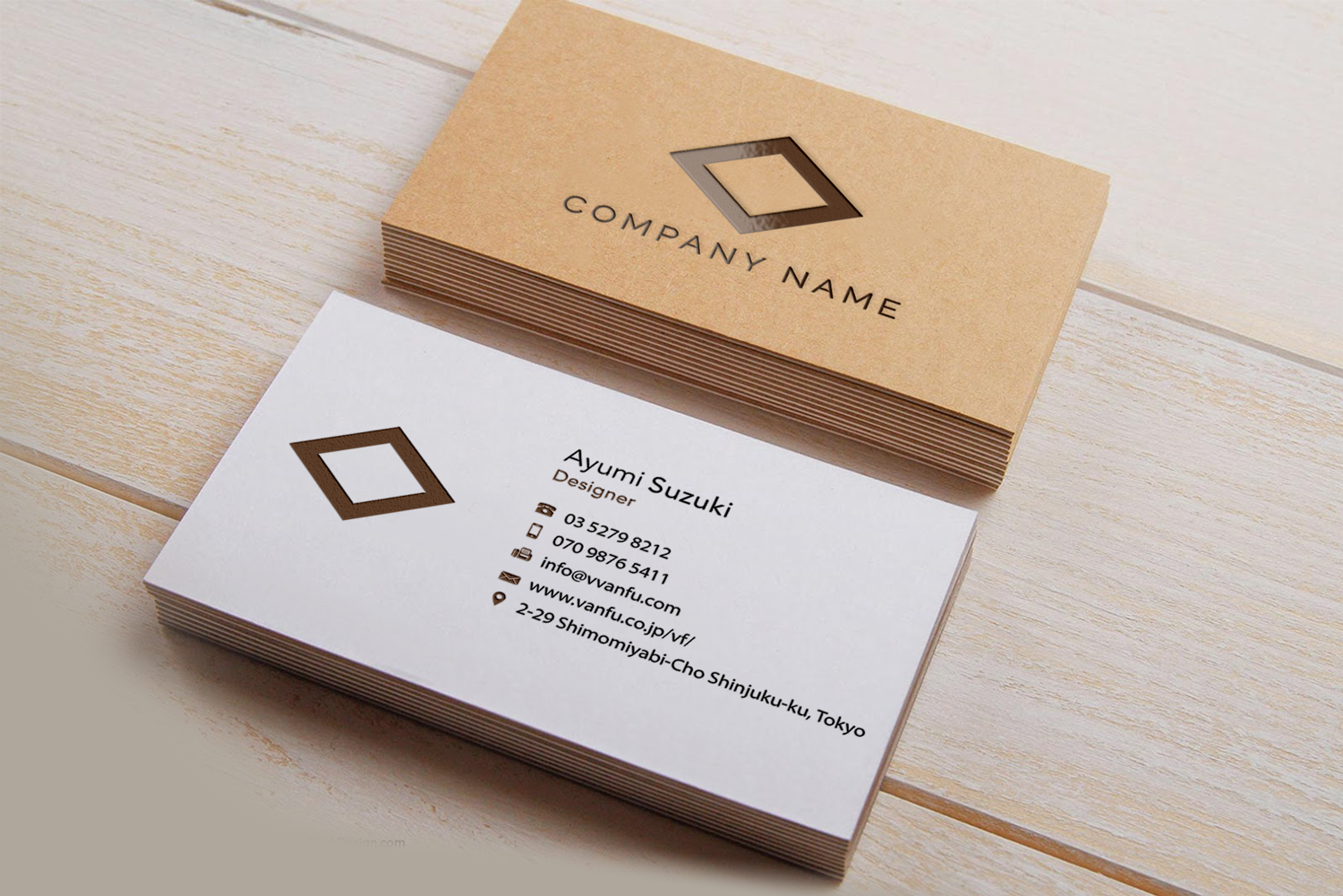 Design de Carte de Visite par Riz' pour Vanfu Inc. | Design #13873375
