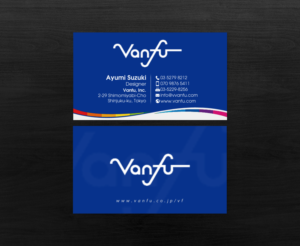 Business Card Design by chandrayaan.creative for Vanfu Inc. | Design: #13880092