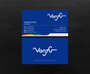 Business Card Design by chandrayaan.creative for Vanfu Inc. | Design: #13880100