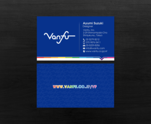 Visitenkarten-Design von chandrayaan.creative für Vanfu Inc. | Design: #13880105