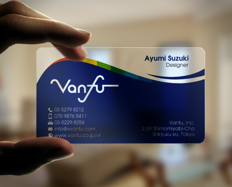 Visitenkarten-Design von chandrayaan.creative für Vanfu Inc. | Design #13880110