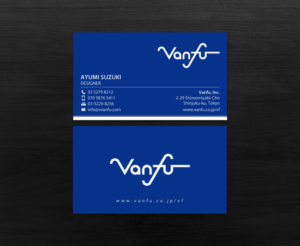Visitenkarten-Design von chandrayaan.creative für Vanfu Inc. | Design: #13880117