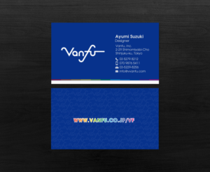 Visitenkarten-Design von chandrayaan.creative für Vanfu Inc. | Design: #13880120