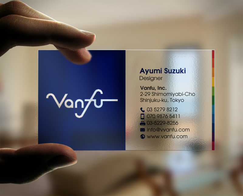 Business Card Design by chandrayaan.creative for Vanfu Inc. | Design #13880121