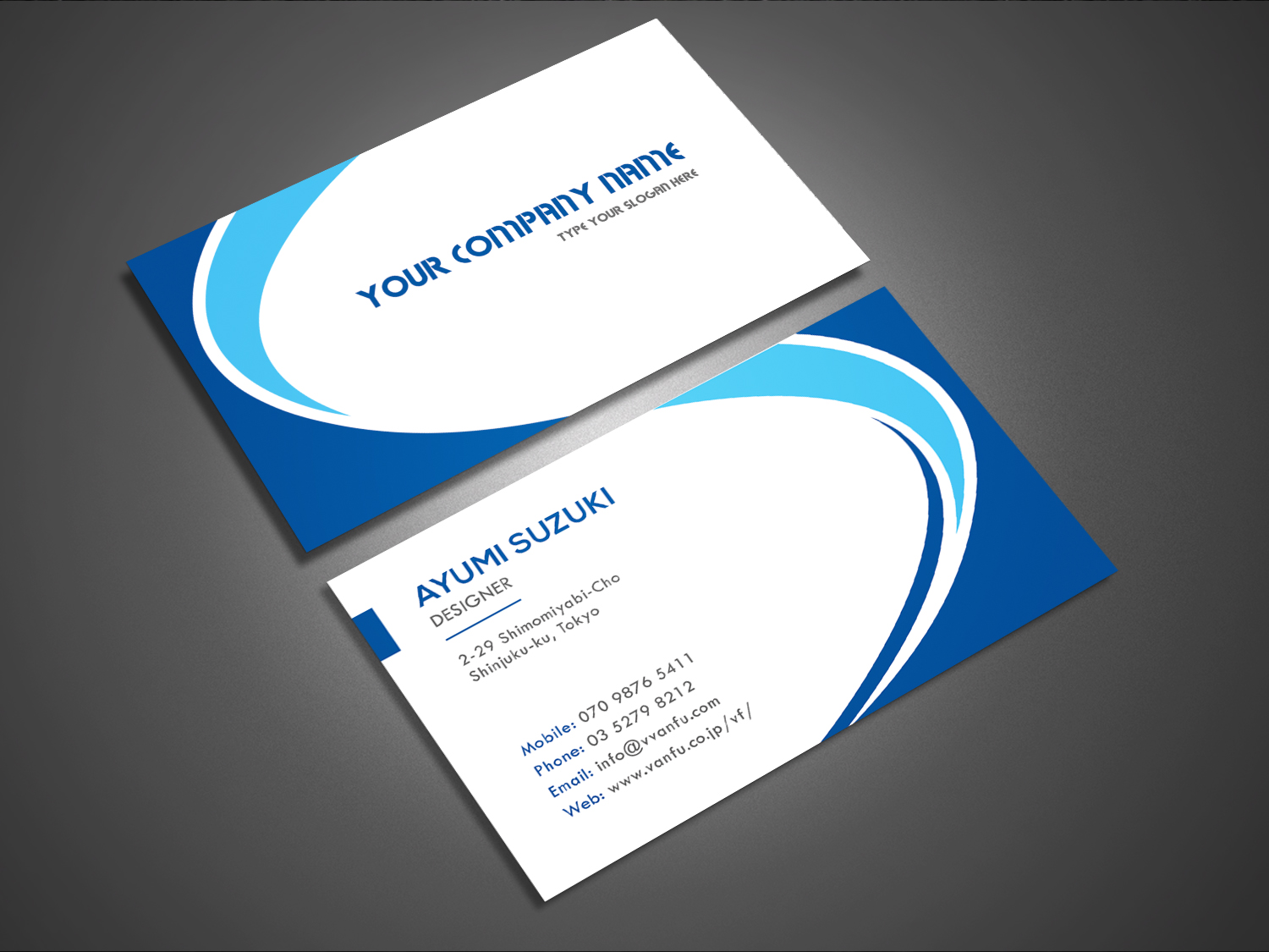 Business Card Design by Graphic Flame for Vanfu Inc. | Design #13876552