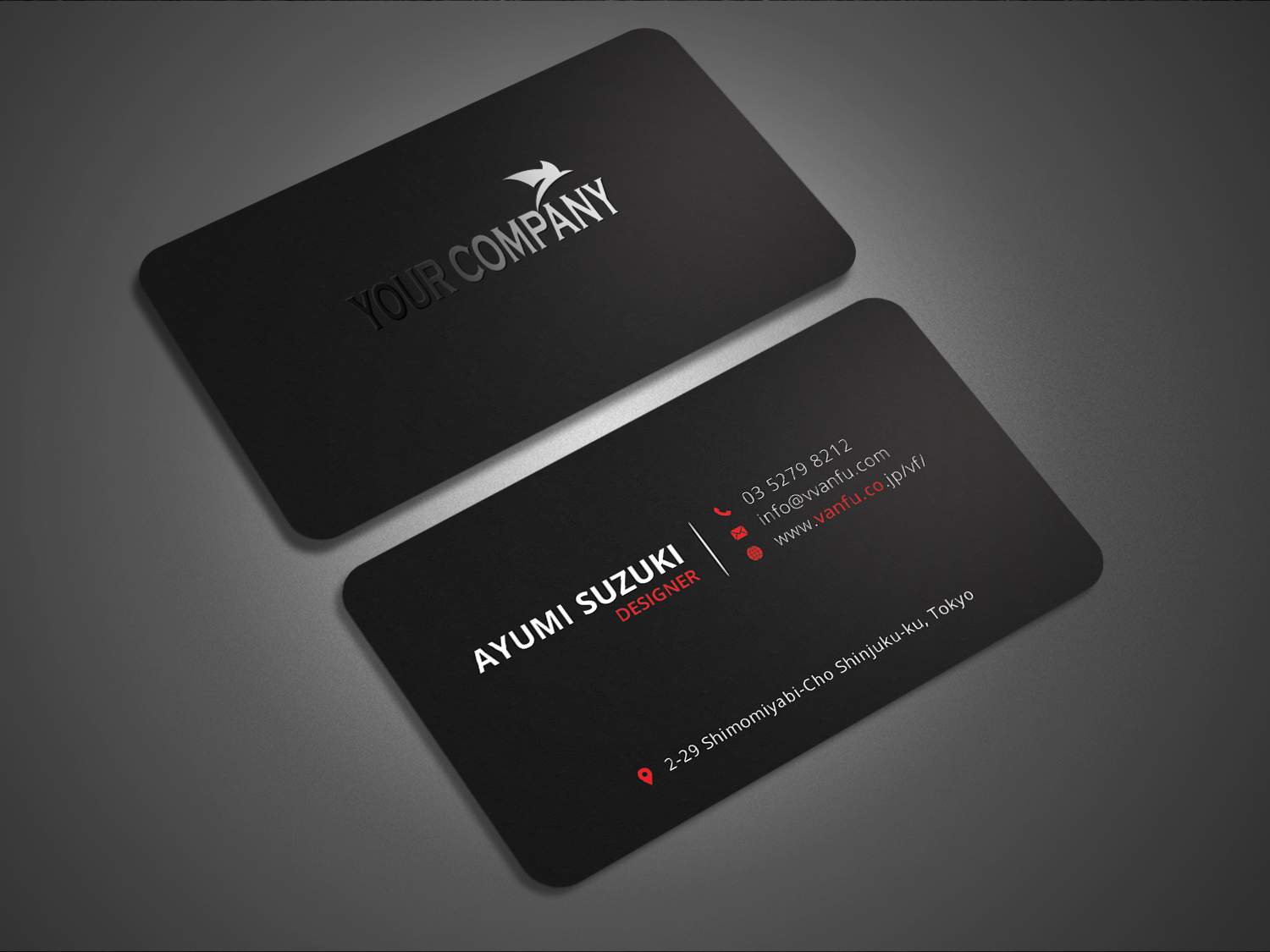 Design de Carte de Visite par Graphic Flame pour Vanfu Inc. | Design #13876564