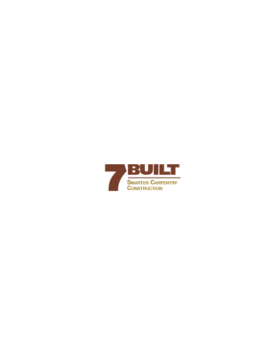 Logo Design by jiabworrall1980 for 7Built Pty Ltd | Design: #13884657