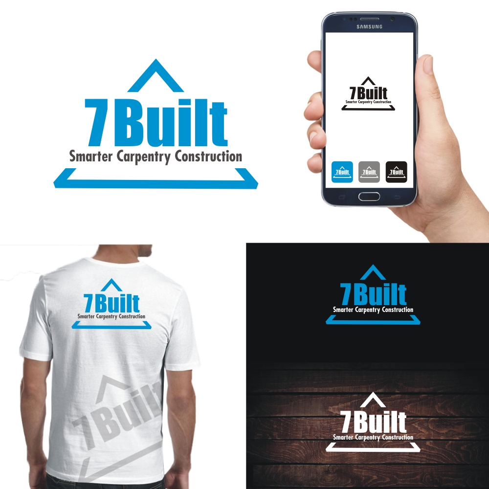 Logo Design by webeezine for 7Built Pty Ltd | Design #13885906
