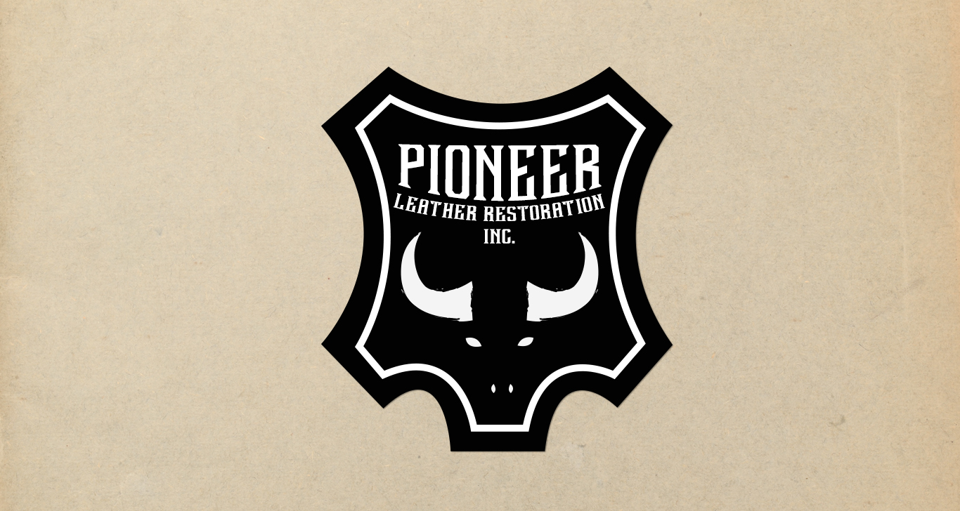 Logo Design by FlyingPen for Pioneer Leather Restoration, Inc | Design #13980635