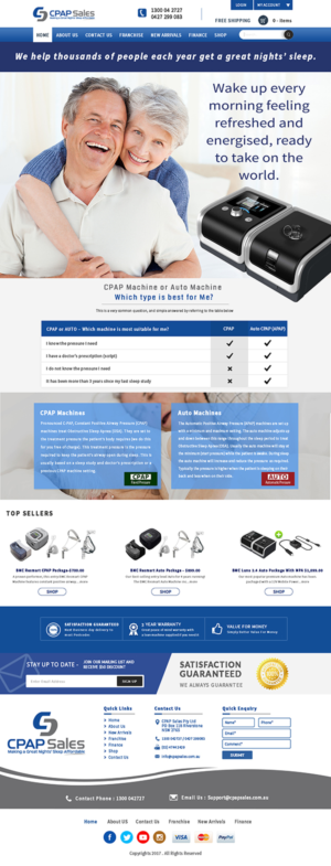 Health care equipment supplier needs a new website design | Web Design par bdesigner9