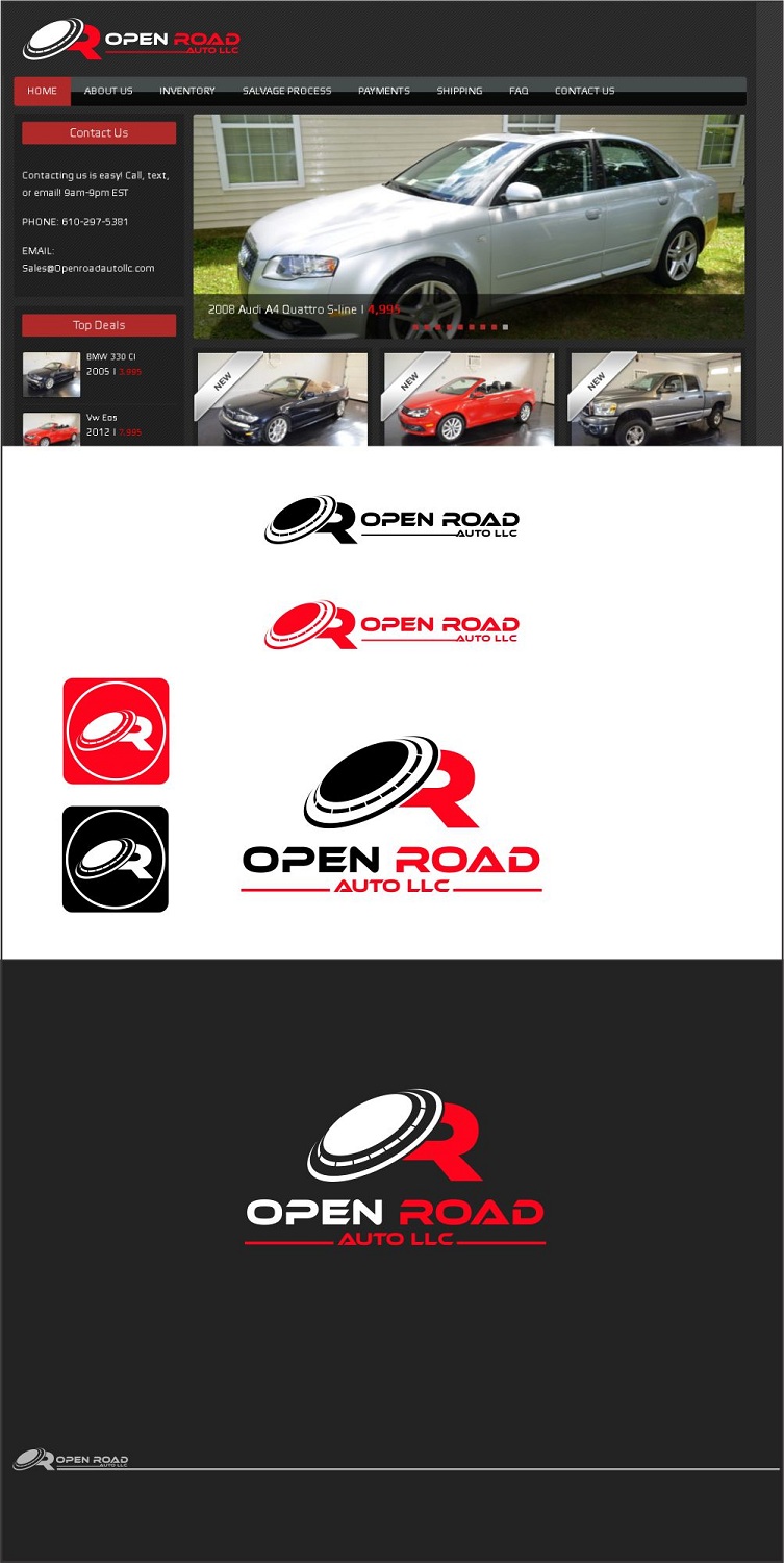 Logo Design by dclawstudio for OpenRoad Auto LLC | Design #13925866