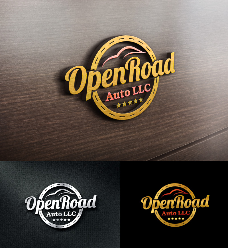 Logo Design by GARREY for OpenRoad Auto LLC | Design #13891127